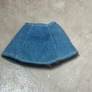Barbie doll denim mini skirt